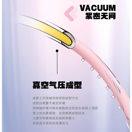 Kawasaki Aurora 7 badminton racket 5U ultra-light full carbon fiber offensive anti-torsion primary advanced training competition single shot Aurora 7 Aurora Pink 5U Sakura Pink String single shot 24 pounds (standard pounds) 1 tube of ball 1 hand glue