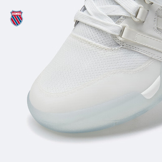 Kswiss [Gleicher Stil in der Show] Freizeitschuhe für Männer und Frauen Frühlingspaar lässig Fashion Slam Schuhe 9275-US Wimbledon White/Breeze Blue 42