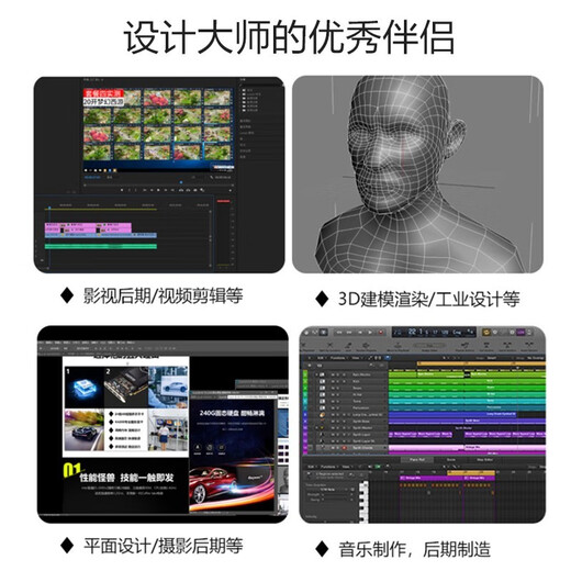 MSI i5 12400F/T400/A2000 liter RTX3060/5060 designer rendering drawing indoor modeling video editing film and television post assembly desktop computer host 12th generation i5+16G+512G+8G design flagship independent display