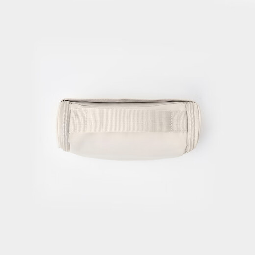 MUJI (MUJI) polyester fiber hanging face wash box Makeup bag travel portable wash bag Beige width 16*long 19*thickness 6cm