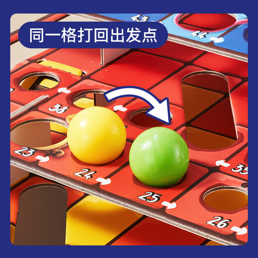 Wild Knight Flying Chess Children's Educational Toy Board Game Chess 3D Snake Chess Desktop Game Birthday Gift for Boys and Girls