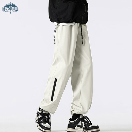 Dingfengbaoluo American outdoor casual pants men's autumn workwear straight mountaineering assault long pants functional DFK01 apricot XL