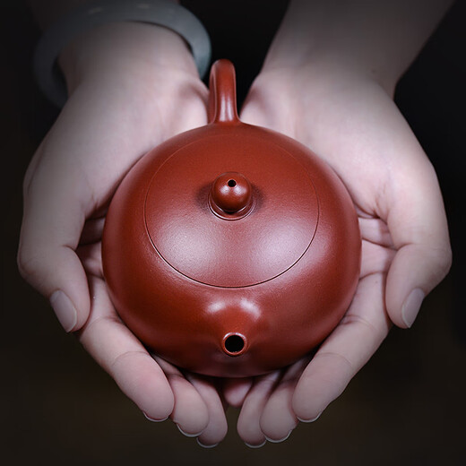 Centenary Liyong Yixing purple sand pot pure handmade raw ore Dahongpao Xishi pot Kung Fu tea set teapot one pot two cups set