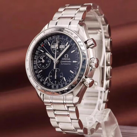 [Second-main 99 NOUVEAU] OMEGA MENS'S WORD OMEGA Speedmaster Series Steel Automatic Mécanique Observatoire certifié Calendrier Sports pour hommes et loisirs Watch Watch Men's Watch 39 mm Diamètre / 3523.80.00