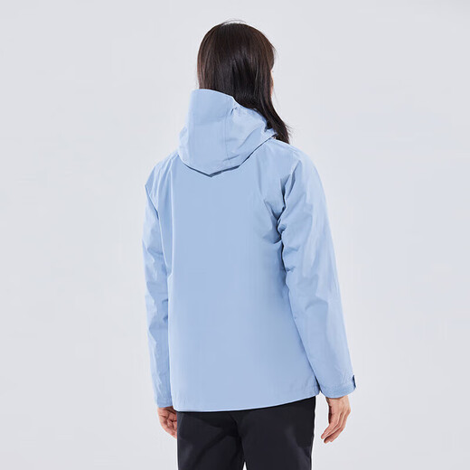 Pathfinder TOREAD Shock Clothes Autumn and Winter Women's Outdoor Three-in-One Fleece Waterproof and Moisturizing Cold Warm Jacket TAWWBK92719 Mirror Sky Blue (Female) L