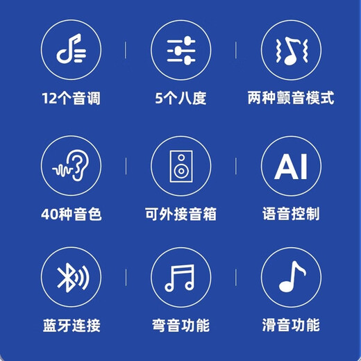 百诺华夏之韵电葫芦丝乐器国产电子吹管葫芦丝电子笛电萨初学者乐器 珍珠黑