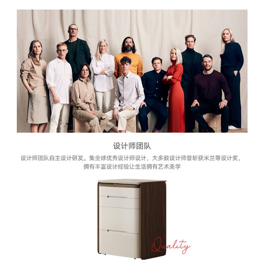 Menglu A3 Dresser Small 50cm Storage Cabinet Integrated Bedroom Mini Flip Dressing Table Bedside Table New A3 50cm Flip Dresser