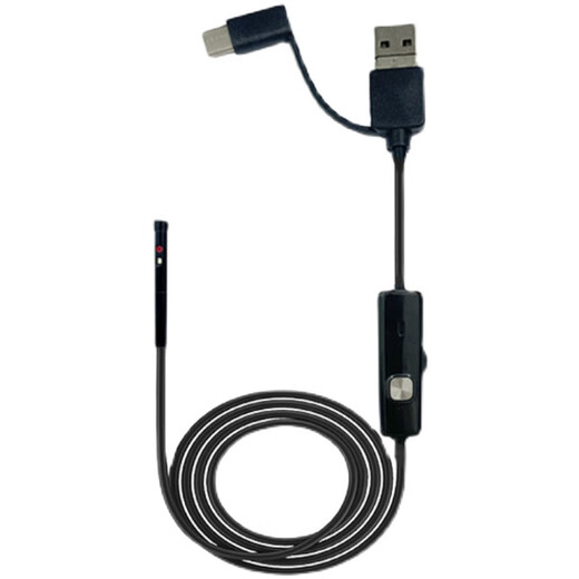 
Qianhuinon customized 4mm dual lens car repair camera industrial sewer pipe detection Android phone OV9734 720p