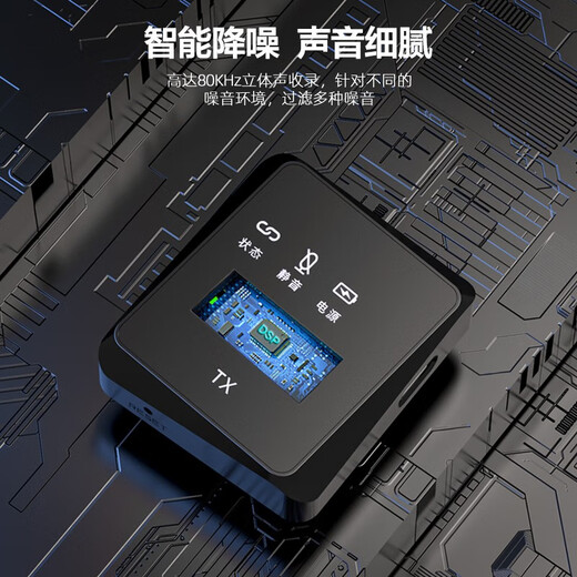 Archie Cat Microphone Wireless Lavalier Radio Intelligent Noise Reduction Douyin Live Online Class Microphone Recording Radio Shooting Short Video One to Two Apple Android Typec Universal AP009 (One to One) Intelligent Noise Reduction Universal Android and Apple Camera