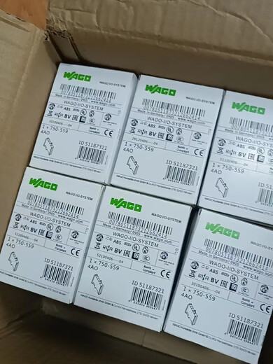 WAGO全新原装万可终端模块750-1405 1504 750-554 455 555 469 30 750-1504