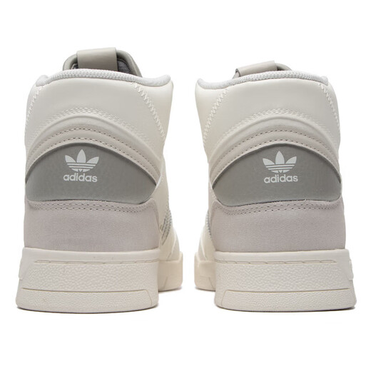 Adidas Clover Chaussures hautes Chaussures pour femmes 2025 Été Nouvelles chaussures de sport Drop étals w léger et à la mode IF2694 Gris et blanc 37 (230 mm)