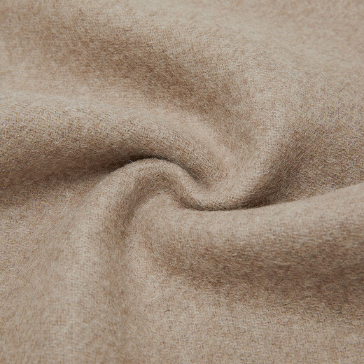 YOUNGOR Scarf Men's Scarf Full Cashmere Winter Warm Casual Scarf Solid Color Oriental Simple Luxury Style 2025 Shopping Mall Same Style Camel YWWJ715303XQQ One Size