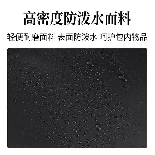 Fishing fan multifunctional Luya waist bag lightweight waterproof shoulder bag chest bag crossbody bag black travel leisure sports storage bag