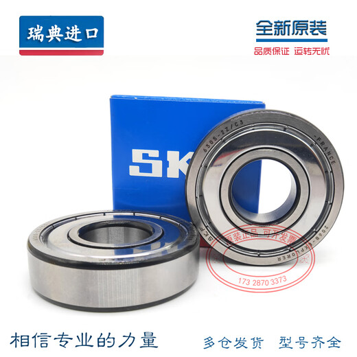 SKF importierte Lager 6206 6207 6208 6209 6210 6211-2z 2RS1/C3 Other 62072RS1 Gummi-Dichtung
