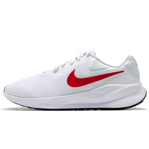 
Nike (NIKE) men's shoes summer sneakers REVOLUTI 7 mesh breathable lightweight running shoes fashion casual shoes da1105-006/quest 4/black and white breathable 39