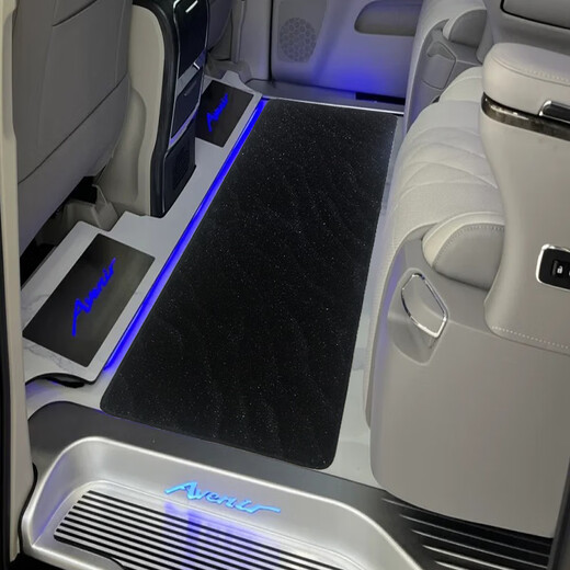 Bernian Hongfu Buick GL8 Classe d'affaires Es Lu Zun Zhongbai Foot Pad 653T Avia 652T Deuxième rangée Modified Tapis de glissement modifié Burg Row Row [Remarks Model]