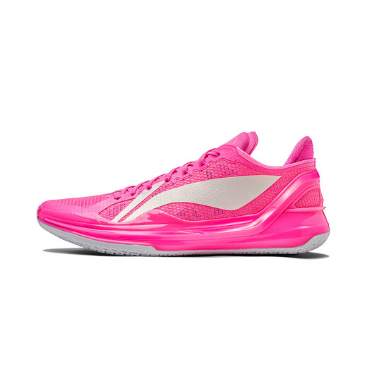 
Li Ning Li Blade 4 V2丨Basketball Shoes Men's Shoes Breathable Mesh Low-top Support Stable Practical Competition Shoes [Pink] Fluorescent Glory Powder/Standard White-13 43