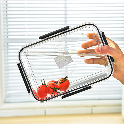 
Shantoulincun Pet Fresh Preservation Box Large Capacity Refrigerator Special Food Grade Freezer Storage Box Rectangular Fresh Kimchi Sealed Box High Transparent 169362*255*13587