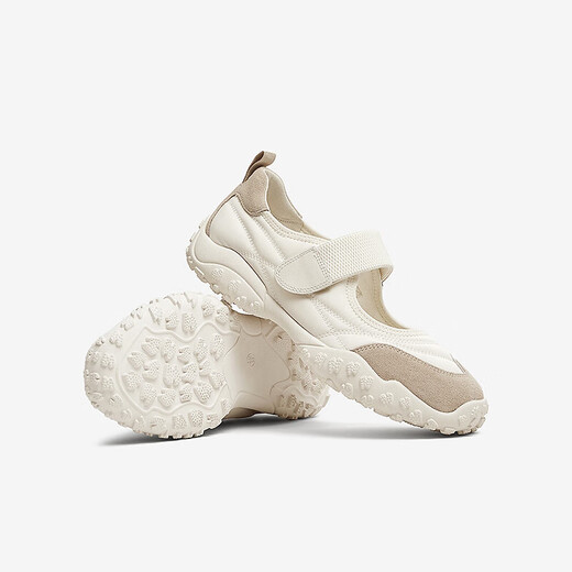 Tata Ballet Shoes Femme's 2025 printemps Nouveau appartement Mary Jane Chaussures pour femmes Sports Single Shoes 7E701AQ5 BEIBAI / APRICOT 38