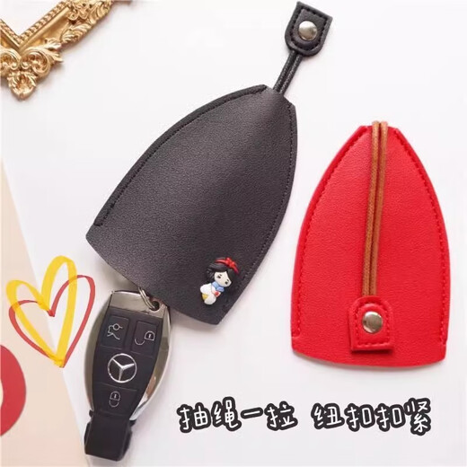 Bag Key de automóvil Creative Pull -Pull Lindo almacenamiento de gran capacidad para mujeres Volkswagen Mercedes -Benz Universal Mini Mobile Phull Pull Pull Key Bag - Amarillo - Lucky Cat - 1 pieza