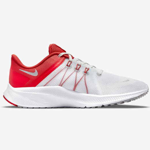 耐克（NIKE）男鞋25夏季新款运动鞋QUEST探索者网面透气休闲鞋轻便缓震跑步鞋 DA1105-100/QUEST 4/白灰红 42