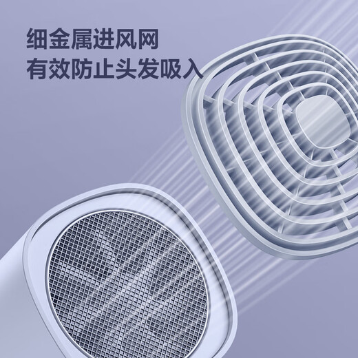 POREE hair dryer household soft air 1600W high power hot and cold high wind hair dryer constant temperature hair care low noise fast drying gift for girlfriend holiday birthday Charming Purple PH1631