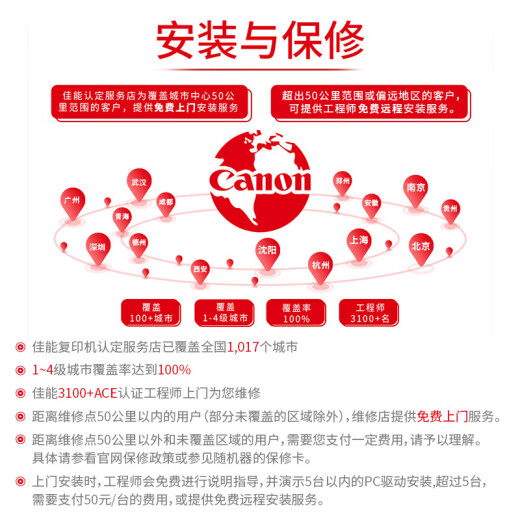 佳能（Canon）iR 2206N 2206AD 2224N 2224L 2425激光复印机a3a4打印复印扫描机一体机复合机商用大型打印机办公 黑白iR2206N【标准版】支持网络和选配