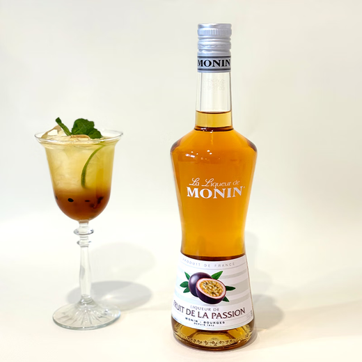 Morin Monin Passion Fruit saveur liqueur 700 ml bouteille dans le barman importé français liqueur fruit vin
