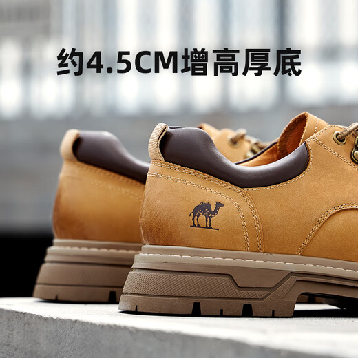 Camel (CAMEL) new low-top Martin boots fashionable commuting casual outdoor men's work shoes G14A076691 non-enzyme brown 40