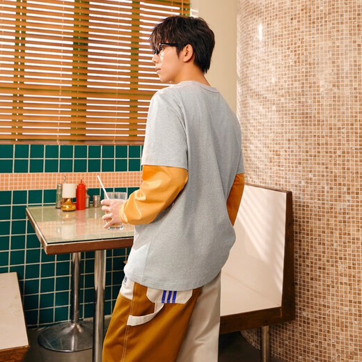 Adidas NEO men's and women's sports short-sleeved T-shirt IP3884&IP3885&IP3887 IP3887 S