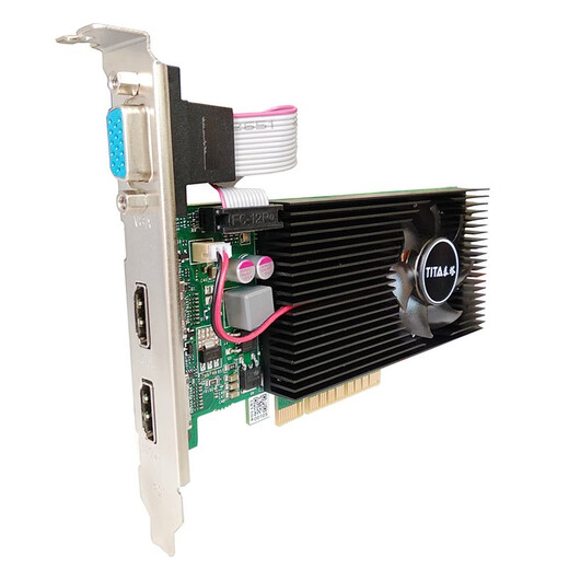 泰塔 1U2U工控服务器PCI-Ex1x8半高刀卡全高GT630/730/740/G210/GTX745 1G2G4G亮机入门办公全新显卡 GT730 2GD3 x8