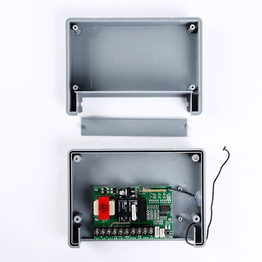 JIENC telescopic door controller rail electric door control box remote control factory entrance electric door main control panel controller + 2 remote control