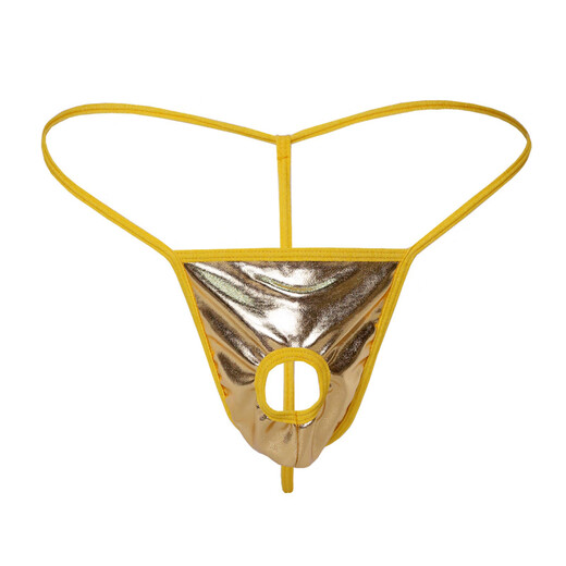 Meilunmei ou ouverture de trou de grande taille Sous-vêtements pour hommes respirant médian-jumelle sexy pantal