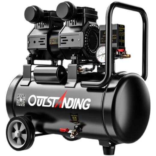 
The initial concept of air compressor small 220V oil-free high-pressure air pump woodworking spray paint steam pound air compressor 550W new 15LS16802 pole