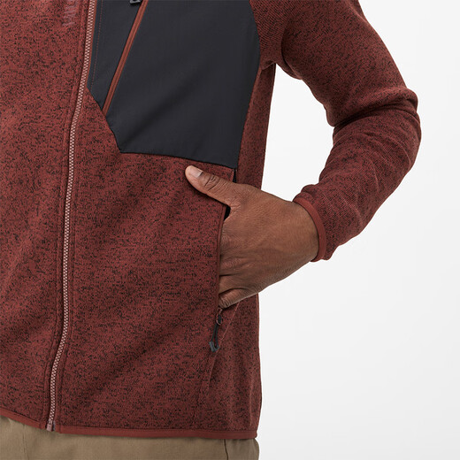Millet Outdoor Sports para hombres de vellón para hombres que viajan y caminan con el cuello de soporte a prueba de viento y cálido miv9887 N0247-Black S
