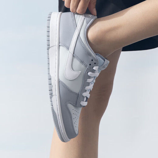 Nike (NIKE) women's casual shoes 2025 summer new DUNK LOW shock-absorbing wear-resistant low-top lightweight breathable sports shoes DH9765-001 35.5
