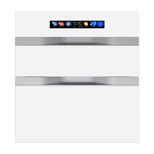 Série OUPAIQUAN CAPAGE DE DÉSINFECTION ENGÉDÉE MÉNAGE À TROIS CAPILITÉ À trois couches Small Temperature Multi-fonction Cupboard Ultraviolet Séchage de petite taille 600 ouvertures hautes en dessous de 580 Écran de couleur en acier inoxydable en acier inoxydable à 580 A717