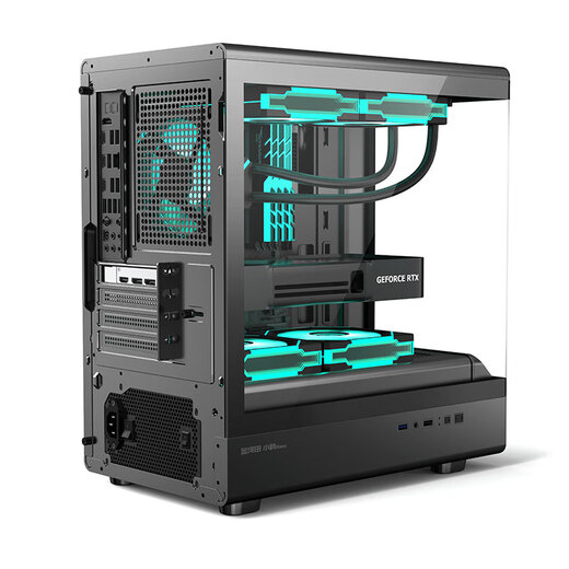 E-sports rebel RTX5060 host Core i5 12400F/12600KF/14600KF/5060Ti/5070 DIY complete desktop computer game assembly host with four 14600KF丨5060Ti丨32G D4