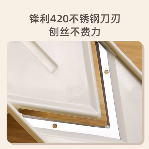 CLCEY包菜刨丝器蔬菜沙拉卷心菜紫甘蓝刨丝大头菜擦丝切割切包菜神器 单孔可倒立沙拉挤酱瓶