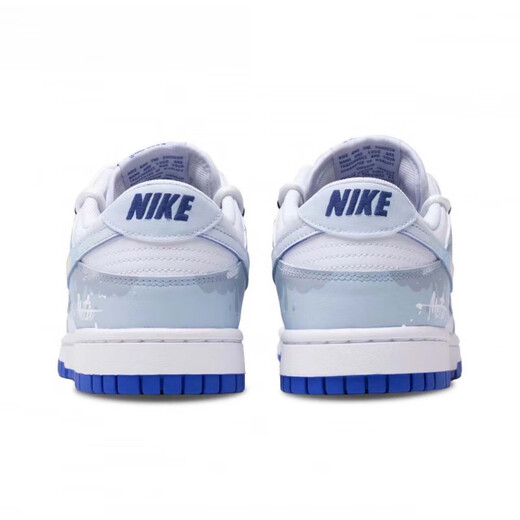 耐克（NIKE）球鞋定制 NIKE Dunk 半熟夏季 渐变 心动时刻 蓝色 女款板鞋 DH9765-105(Team28-女款半熟夏季 35.5