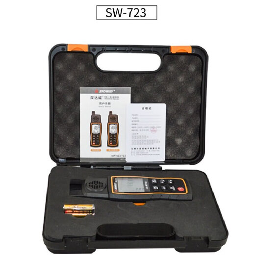 Shendaweigasdetektor toxischer, schädlicher, brennbarer und explosiver Gasgehalt Tester Gaskonzentration über den Alarm SW-723 Kohlendioxiddetektor
