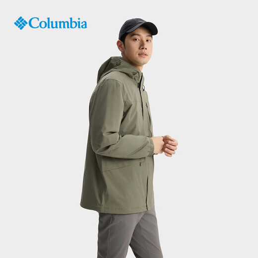 Columbia 25 Frühlings- und Sommerstil Columbia Herren Outdoor wasserdichte Kapuze -Jacke WE2778/XE4839 XE4839/397 L