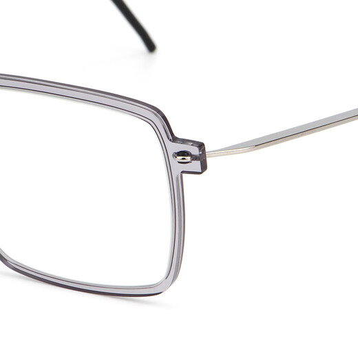 Lindberg Lindberg Gläser Rahmen Männer reines Titan LIN6630 Quadratrahmenplatte 6637 Myopia Gläses Rahmen Frauen 6639 6637 Graumontiert Silber/07p10 Größe 54-150