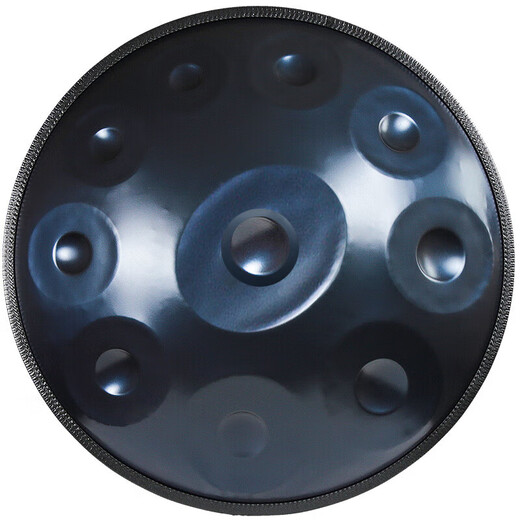 
Yasisid Hand Drummer Customized Handpan Professional-grade Steel Tongue Drum UFO Percussion Instrument 9 Tones Blue