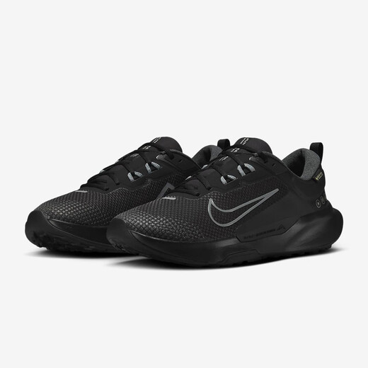 Nike (Nike) Herrenschuhe Sommer Neue Sneakers Juniper Trail 2 Gore-Tex Waterfeste Langlaufschuhe HM9734-001 Schwarz/GTX-Wasserdichte Stoff 40