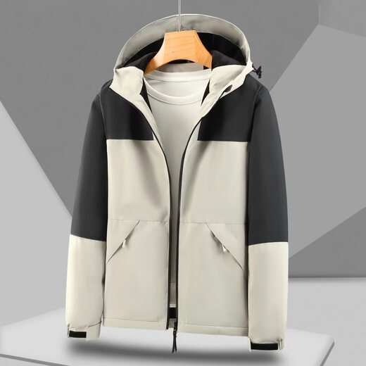 冲锋衣定制工作服印logo男女秋冬户外登山团体三合一加绒加厚外套 9901大牌同款一体加绒冲锋衣 XL