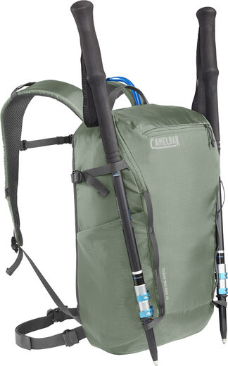 Camelbak Cloud Walker 18L Hydration Bag Backpack 2L Water Tank Matte Green
