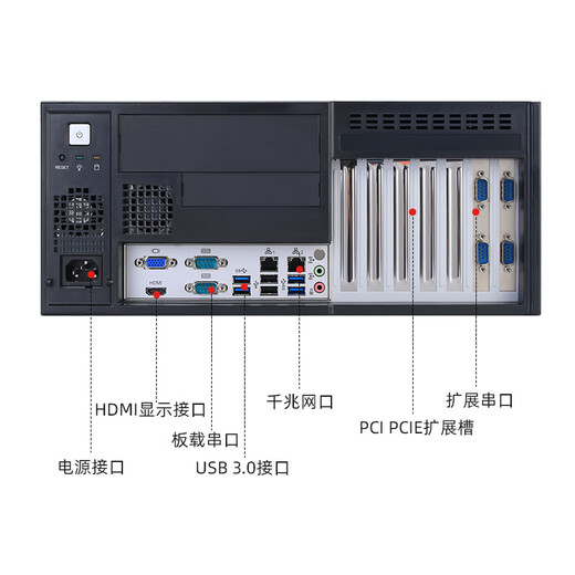Yiyang Advantech IPC-7120 Industrial Control Machine 2-10/12 Generation Core i5 i7 i9 Multi-Core Processor Compact Wall-mountable Industrial Computer Advantech SIMB-683G2 (4th Generation Motherboard) I5/16G/256G Solid State +1T Mechanical