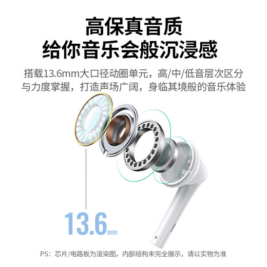 Green Link Type-C wired headphones semi-in-ear headphones wired headset game chicken karaoke music headphones suitable for iPhone16 Xiaomi Huawei oppo