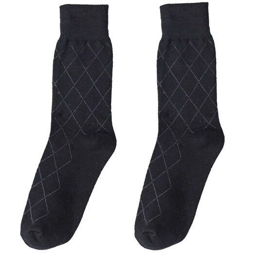 Modal socks men's black business mid-tube thin long tube British formal wear men's suit trousers leather shoes stockings high waist pictures 4 types of each one